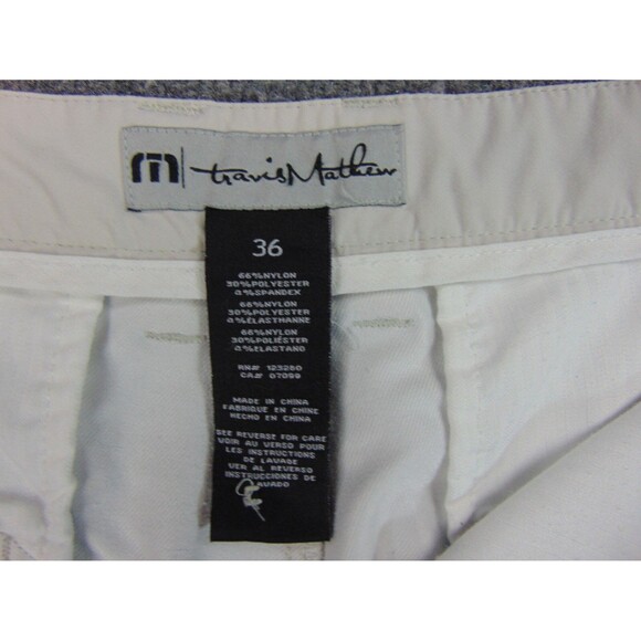 Travis Mathew Shorts Mens 36x10 Tan Short Pants - Picture 6 of 11
